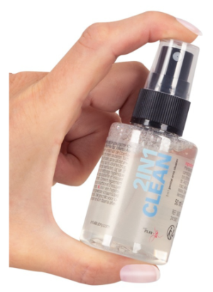 Spray Nettoyant Intime & Jouets 2in1 Clean 50 ml